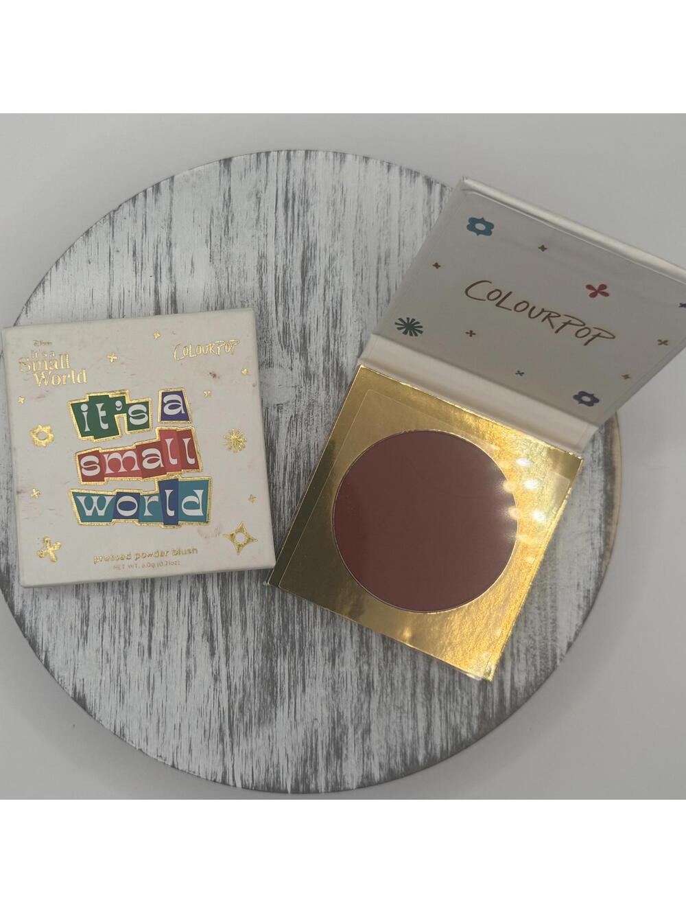 Colourpop Disney It's a Small World DANCING DARLINGS Pressed Powder Blush BNIB